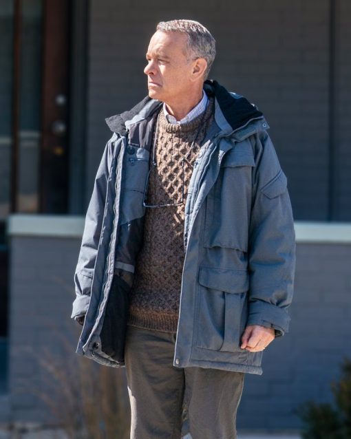 A Man Called Otto Tom Hanks Grey Jacket