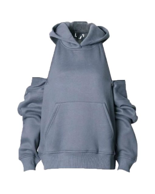 Feel The Beat Sofia Carson Off-Shoulder Hoodie 2