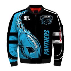 NFL Carolina Panthers Bomber Jacket