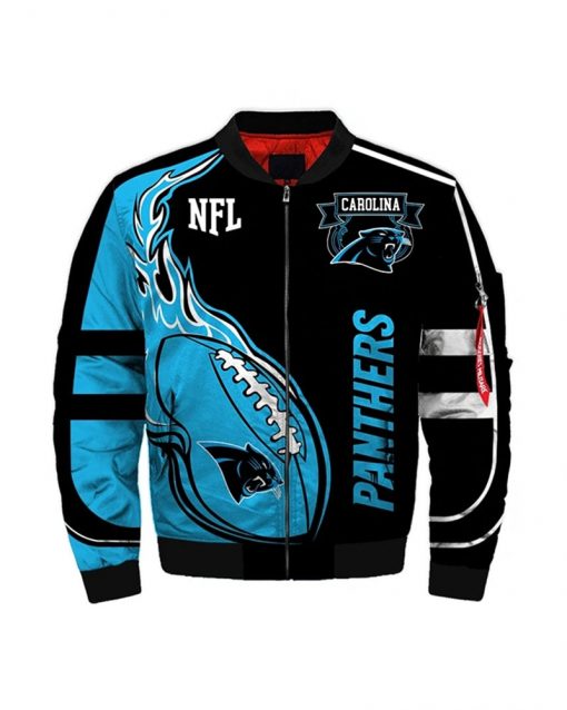 NFL Carolina Panthers Bomber Jacket
