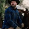 Yellowstone TV Series Ian Bohen Blue Flannel Jacket 2