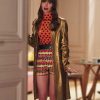 Emily in Paris S03 Lily Collins Golden Coat 1
