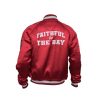SF 49ers Faithful To The Bay Red Jacket 2
