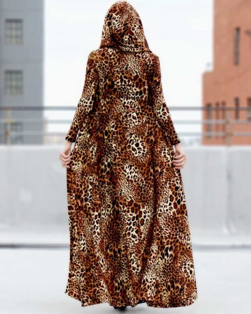 Sugarpuss Country Pop Star Leopard Hooded Robe 2