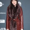 Sundance Film Festival 2023 Dakota Johnson Leather Fur Coat