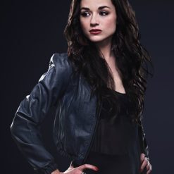 Teen Wolf The Movie 2023 Crystal Reed Leather Jacket