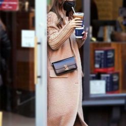 Emily in Paris S03 Lily Collins Beige Trench Coat