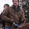 The Last of Us 2023 Pedro Pascal Brown Leather Jacket 1