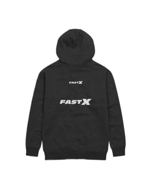 Fast X Movie 2023 Black Hooded Sweatshirt 1