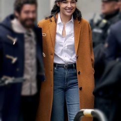 Heart of Stone 2023 Gal Gadot Brown Trench Coat