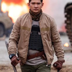 The Expend4bles 2023 Iko Uwais Brown Bomber Jacket