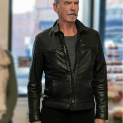 The Out-Laws 2023 Pierce Brosnan Leather Jacket