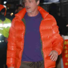 Brad Pitt Wolves Orange Jacket