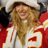 Brittany Mahomes Kristin Juszczyk Chiefs Red Jacket