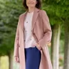 Erica Durance A Scottish Love Scheme Pink Coat