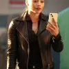 Gabrielle Walsh Found Lacey Leather Jacket