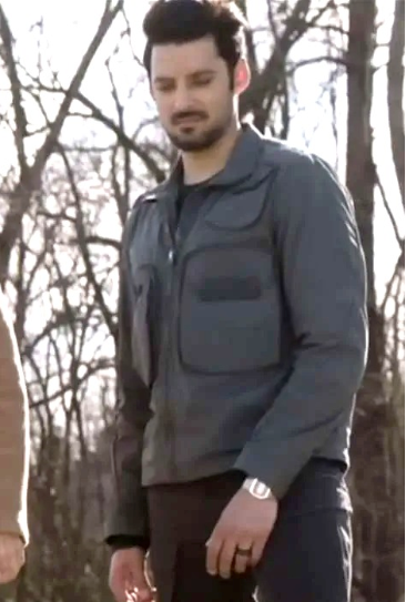 Karan Oberoi Found Dhan Rana Grey Cotton Jacket