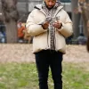 NYC John Legend Beige Puffer Jacket