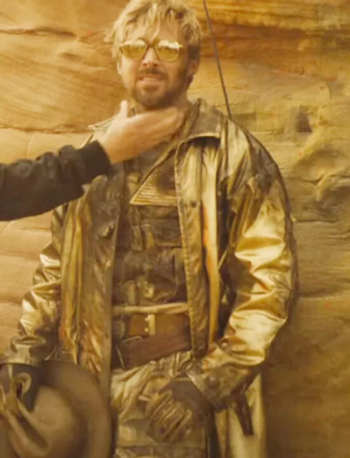 Ryan Gosling The Fall Guy 2024 Golden Coat