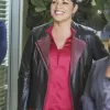 Sara Ramirez Grey’s Anatomy Tv Series Dr. Callie Torres Leather Jacket
