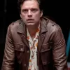 Sebastian Stan A Different Man Brown Jacket