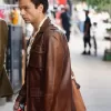 Sebastian Stan A Different Man Brown Jacket for men