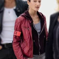 Yasmine Attia Candice Renoir Samira Lachhab Leather Jacket