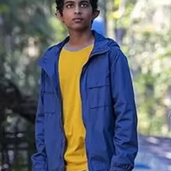Grover Underwood Percy Jackson and the Olympians Blue Jacket