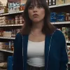 Jenna Ortega Doritos Dinamita 2024 Commercial Blue Jacket