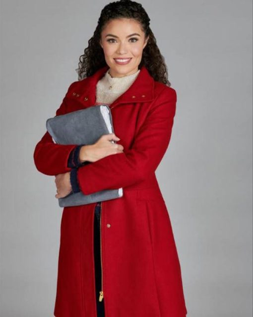 Kathryn Davis Welcome to Valentine Red Coat for women