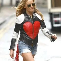 Kylie Minogue Red Heart Jacket