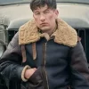 Masters of the Air 2024 Barry Keoghan Leather Jacket