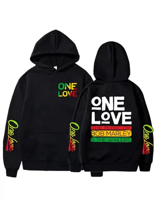 One Love Bob Marley Pullover Hoodie