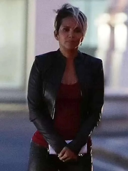 Roxanne Hall The Union Halle Berry Leather Jacket