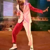 Tyler the Creator Pink and Red Suit for men