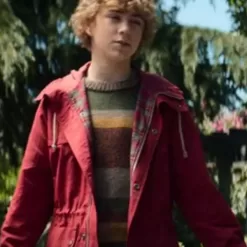 Walker Scobell Percy Jackson and the Olympians Red Jacket