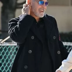 Wolves 2024 George Clooney Black Coat