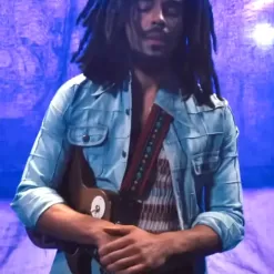 Bob Marley One Love Kingsley Ben-Adir Grey Jacket