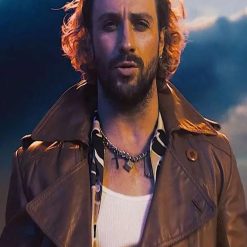 Aaron Taylor-Johnson The Fall Guy Leather Coat