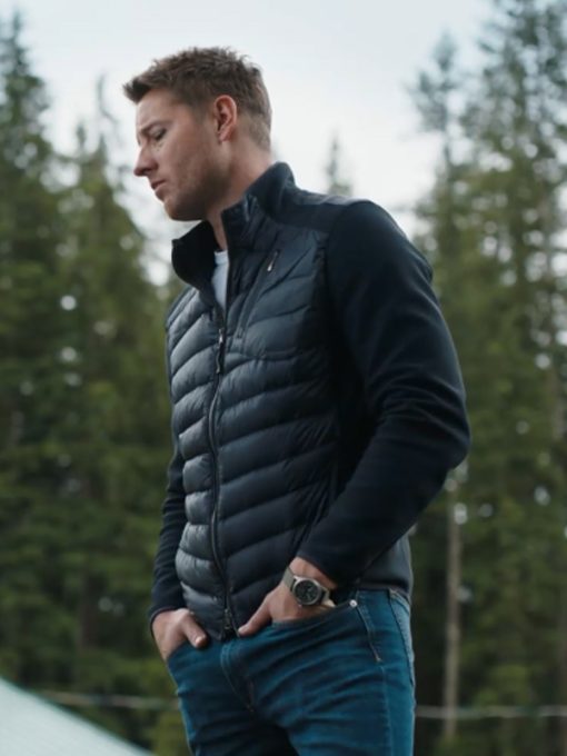 Colter Shaw Tracker Justin Hartley Puffer Jacket For Men