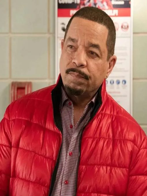 Ice-T Law & Order Odafin Tutuola Puffer Jacket