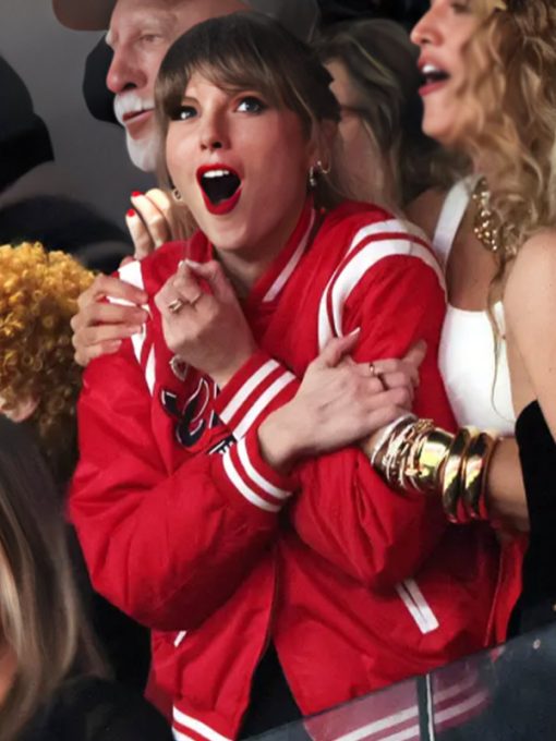 Kansas City Chiefs Super Bowl Taylor Swift Red Jacket