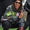 Super Bowl Jay-Z Las Vegas Leather Jacket For Men