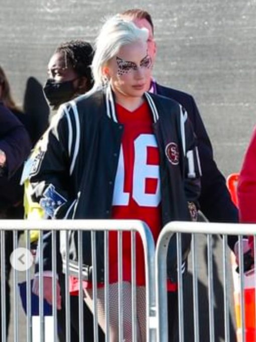 Super Bowl Lady Gaga Letterman Jacket