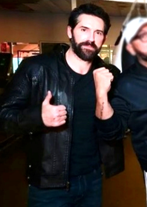 The Reaper Lights Out Scott Adkins Leather Jacket
