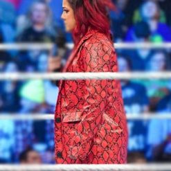 WWE Bayley Red Coat For Women