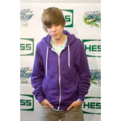 Justin Bieber Purple Jacket