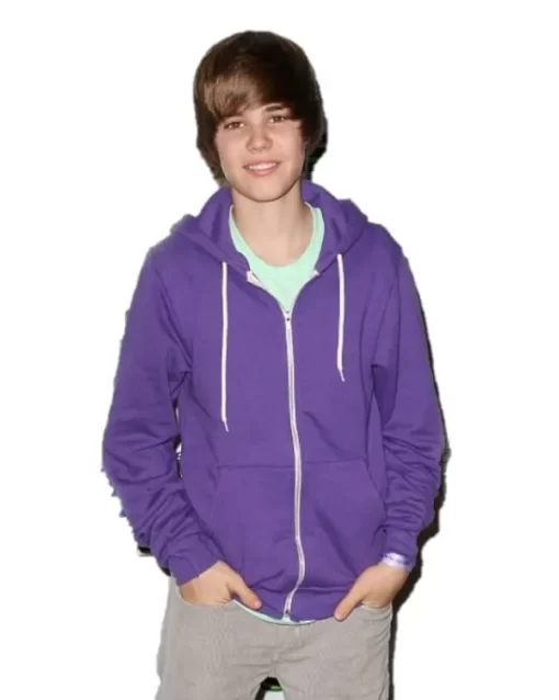 Justin Bieber Purple Jacket for men