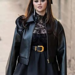 Selena Gomez Black Jacket