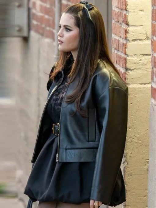 Selena Gomez Black Jacket for women